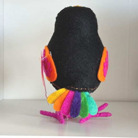 Target Hyde & Eek Bird 2021 Amado Dia De Muertos Sugar Scull Halloween Figurine - Picture 5 of 8